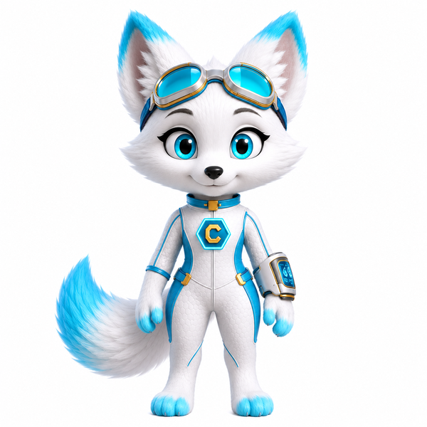 Pixel the Arctic Fox