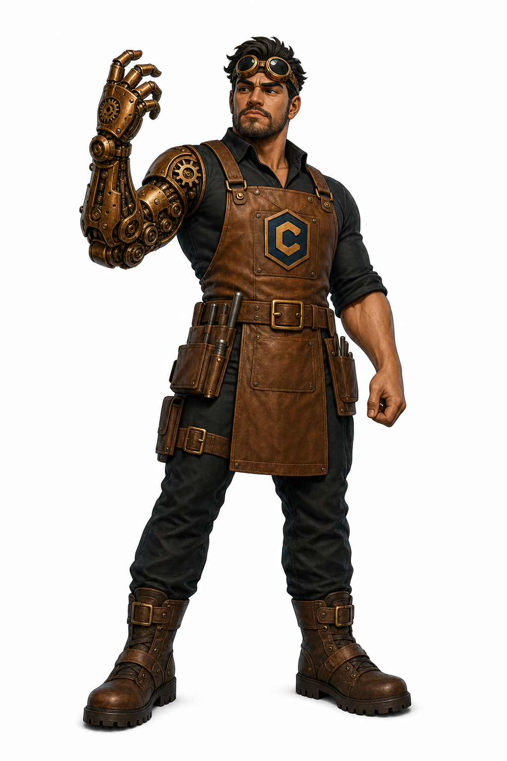 Forge humanized pose 1