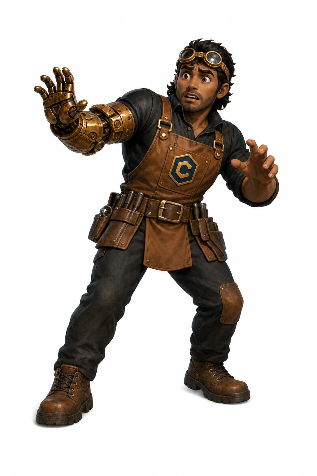 Forge humanized pose 3