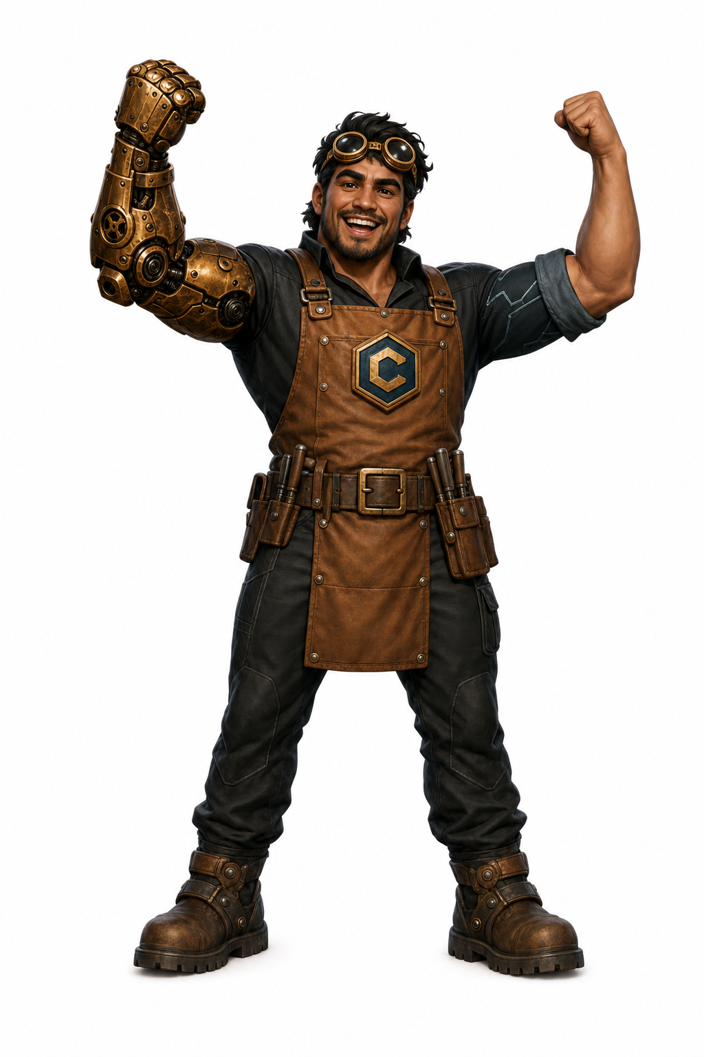 Forge humanized pose 4