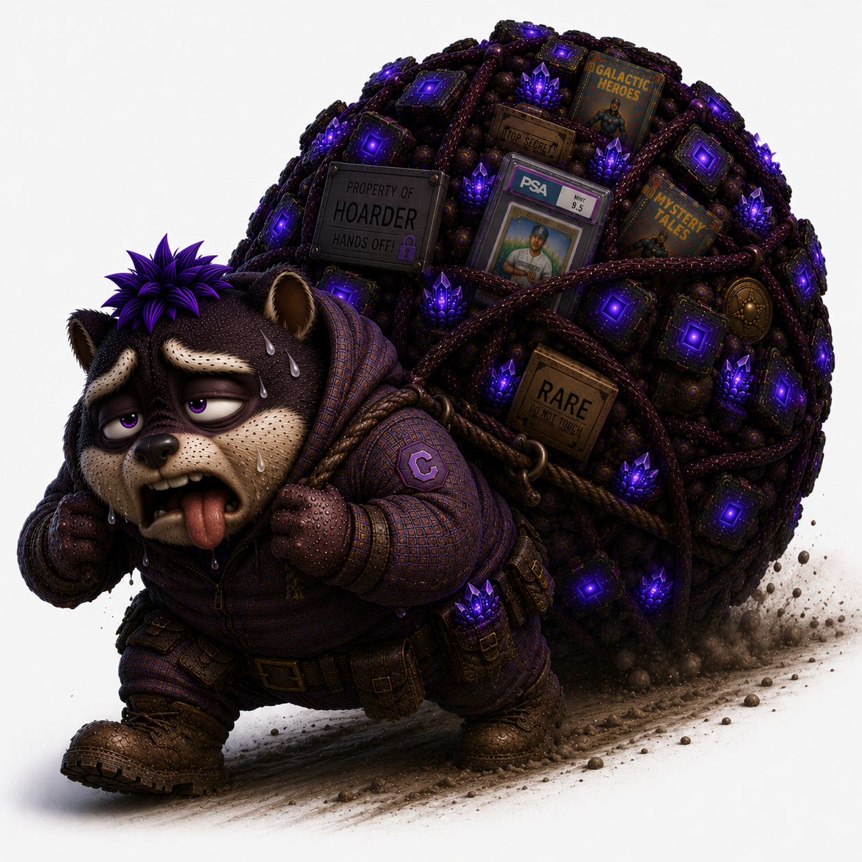 The Hoarder pose 5