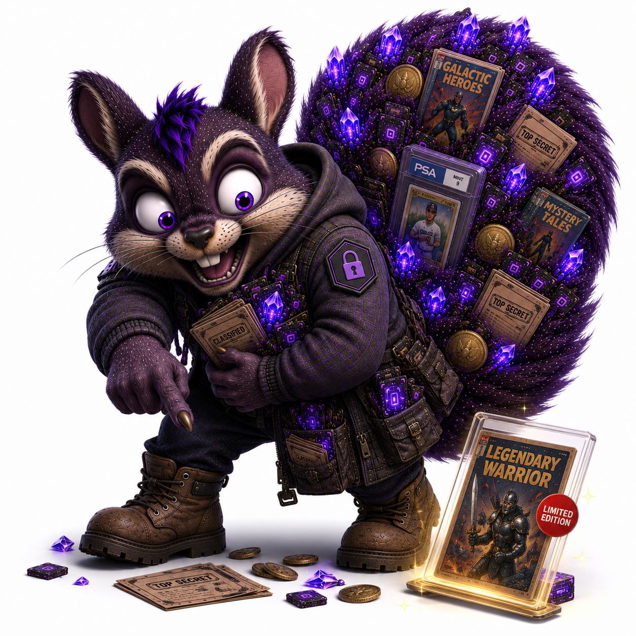 The Hoarder pose 6