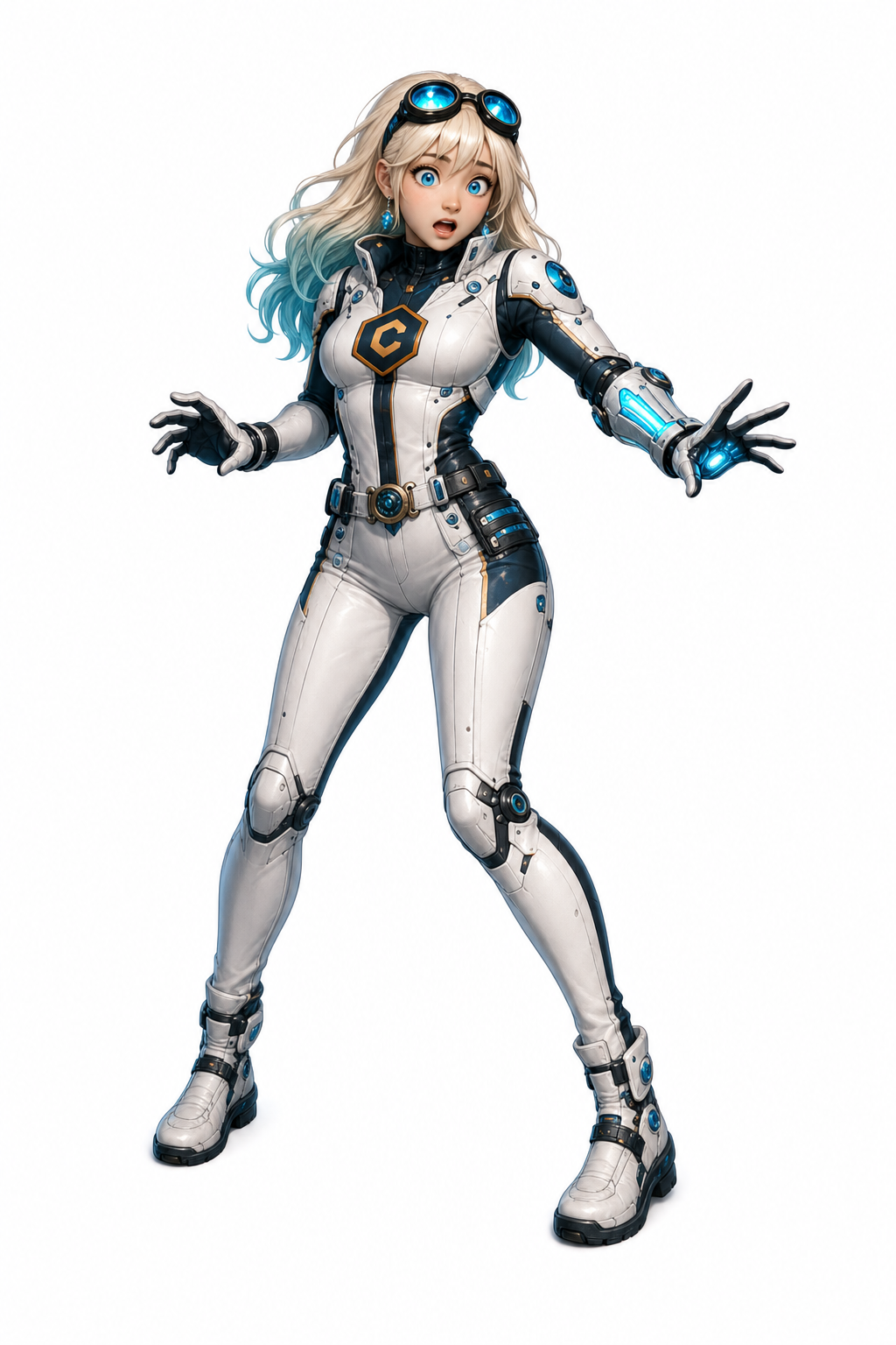 Pixel humanized pose 3