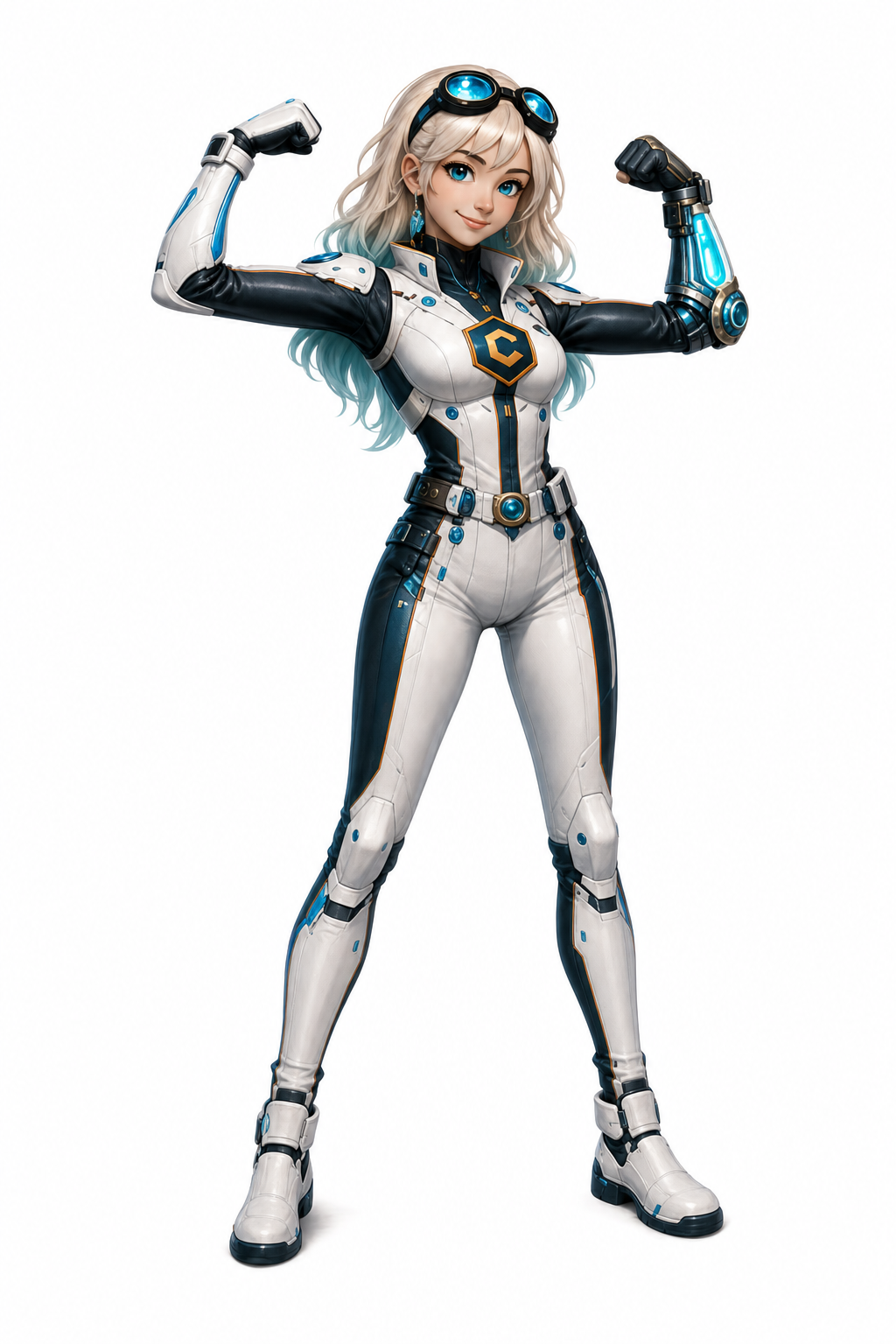 Pixel humanized pose 5