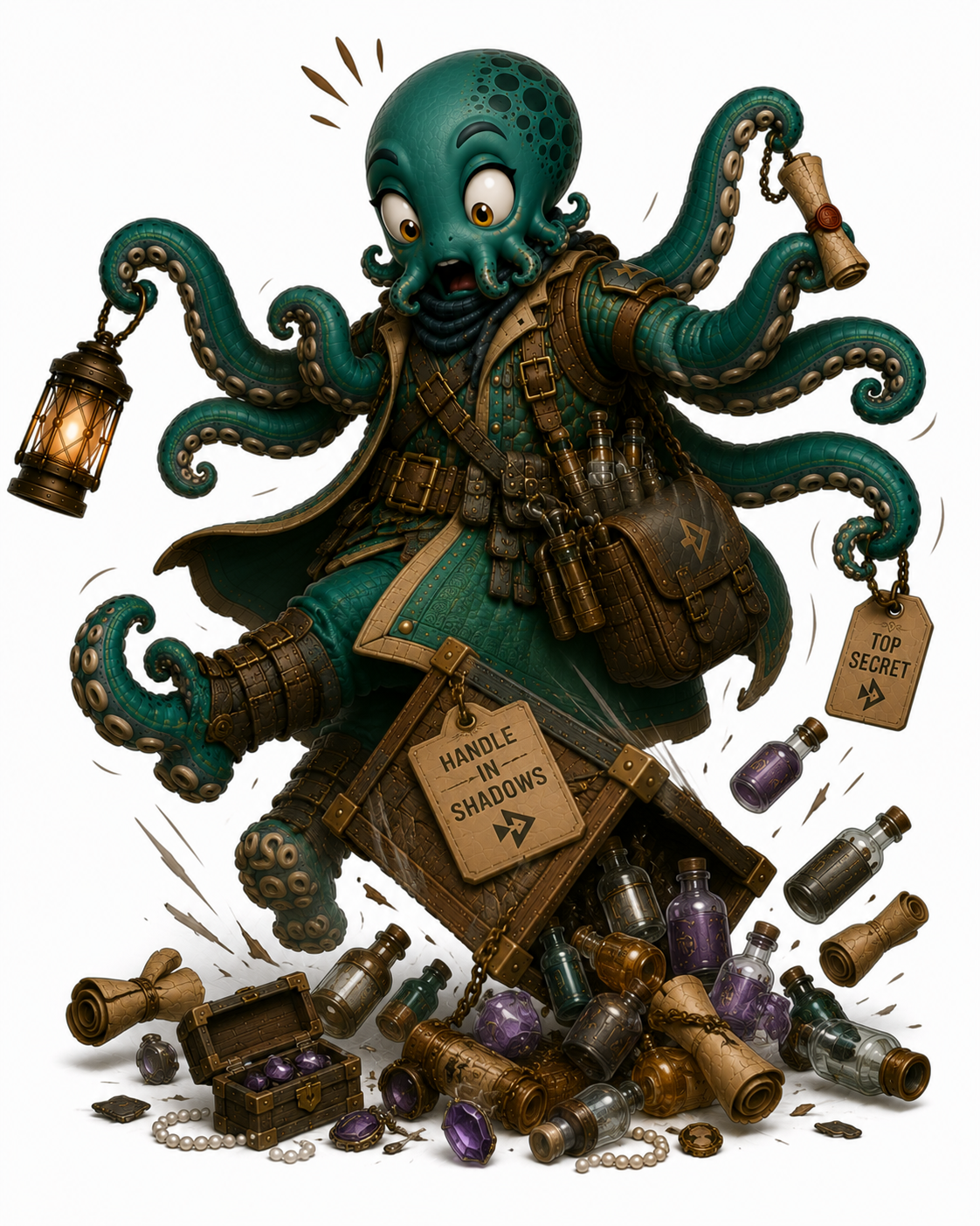 The Smuggler pose 2