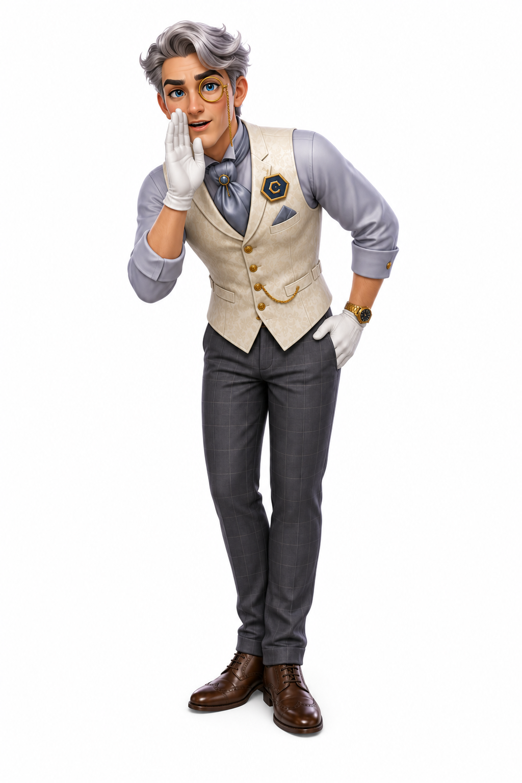 Sterling humanized pose 5