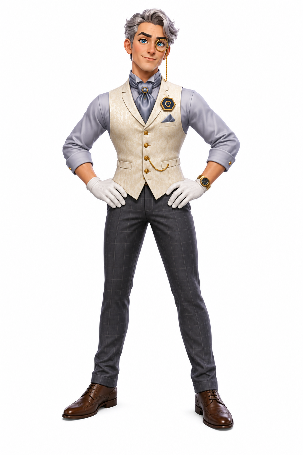 Sterling humanized pose 6